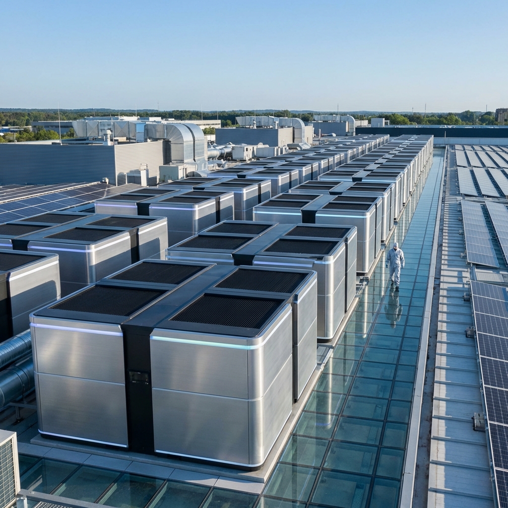 Critical HVAC - Data centres and large-scale commercial cooling. Focus on water-hygiene compliance and efficiency review.